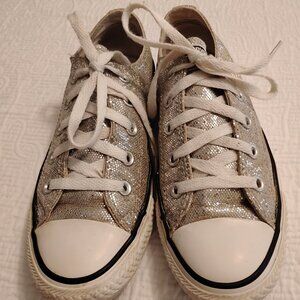 Converse Women's Chuck Taylor All Star Sparkle Sneaker / size 6